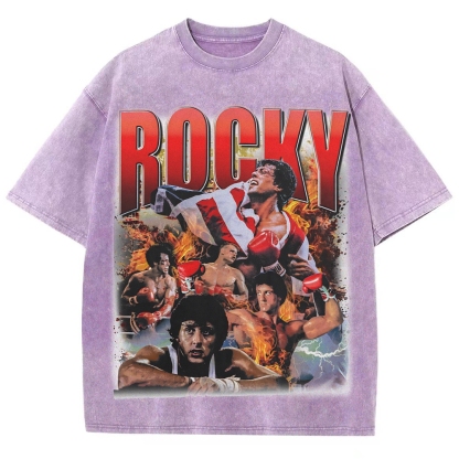 Unisex Fit Washed T-Shirt | ROCKY BALBOA