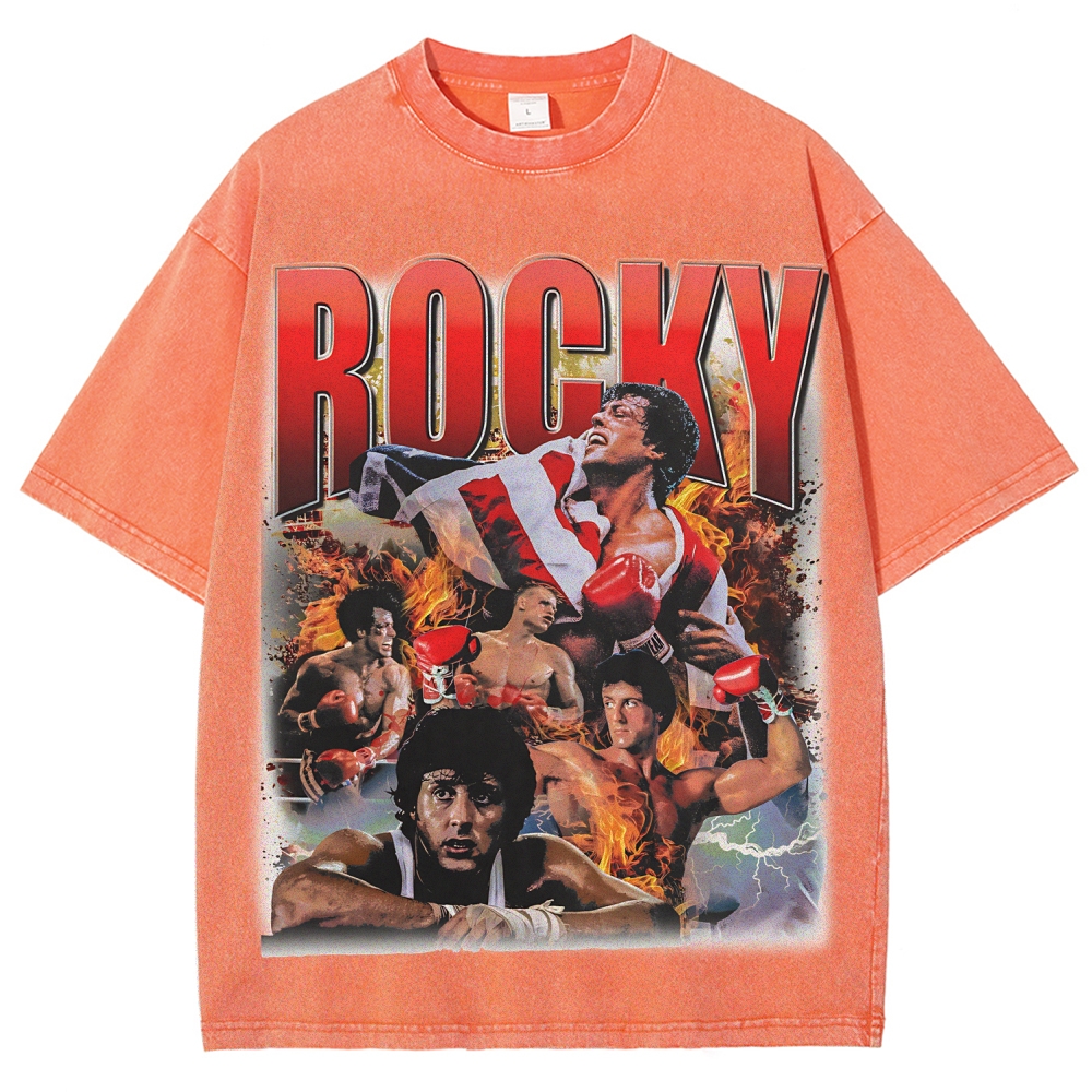 Unisex Fit Washed T-Shirt | ROCKY BALBOA