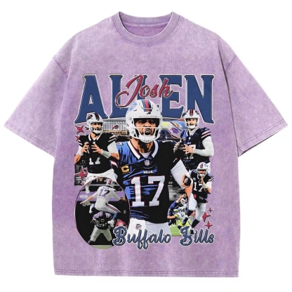 Unisex Fit Washed T-Shirt | JOSH ALLEN 