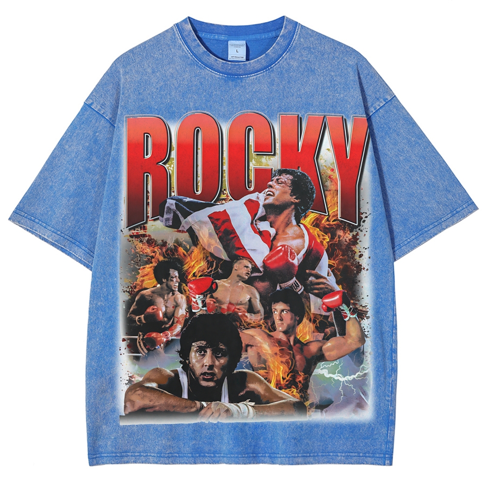 Unisex Fit Washed T-Shirt | ROCKY BALBOA