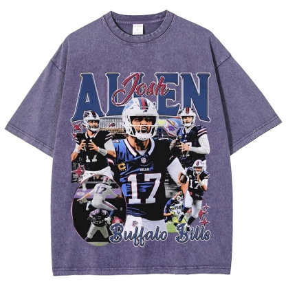 Unisex Fit Washed T-Shirt | JOSH ALLEN 