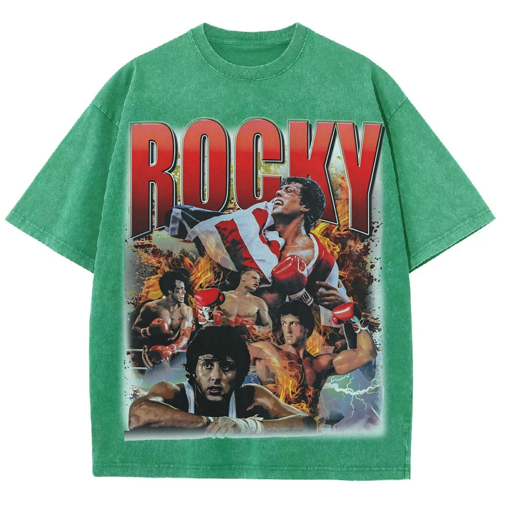 Unisex Fit Washed T-Shirt | ROCKY BALBOA