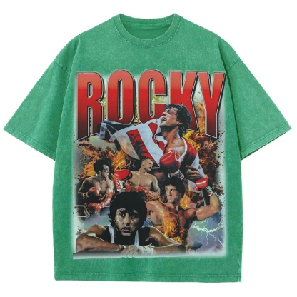 Unisex Fit Washed T-Shirt | ROCKY BALBOA