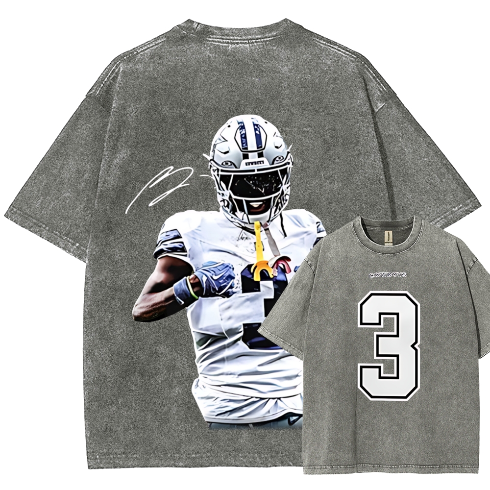 Unisex Fit Washed T-Shirt | George Pickens