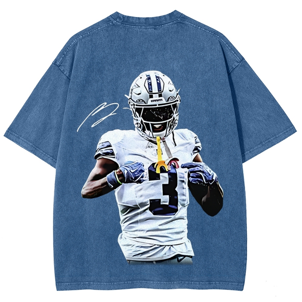 Unisex Fit Washed T-Shirt | George Pickens