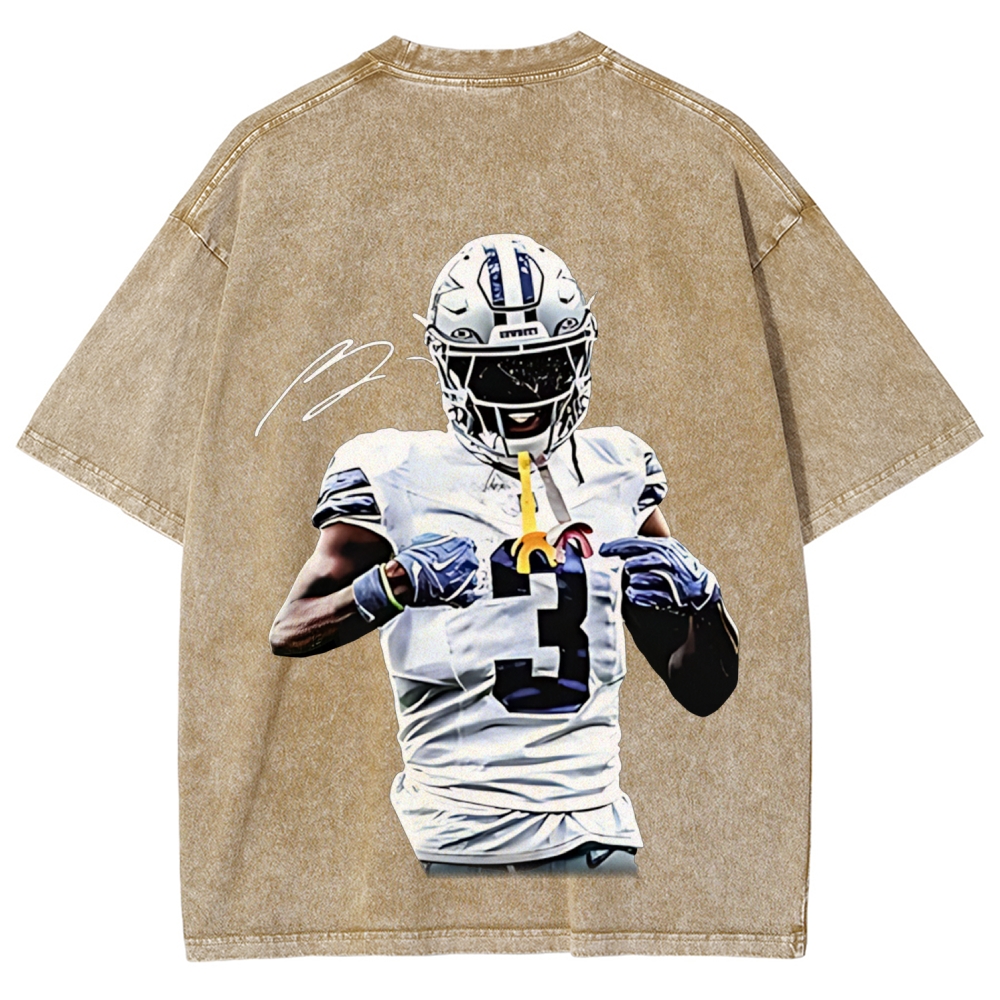 Unisex Fit Washed T-Shirt | George Pickens