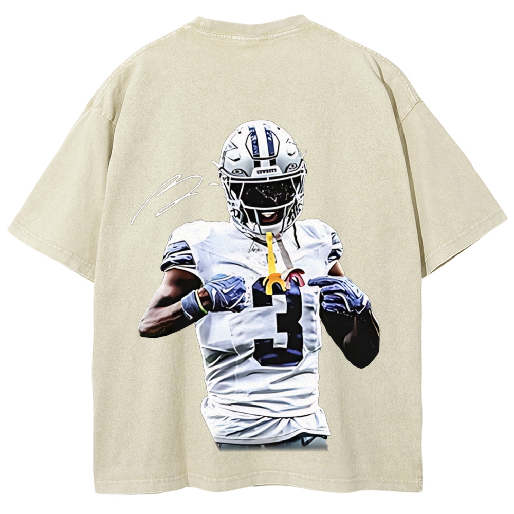 Unisex Fit Washed T-Shirt | George Pickens