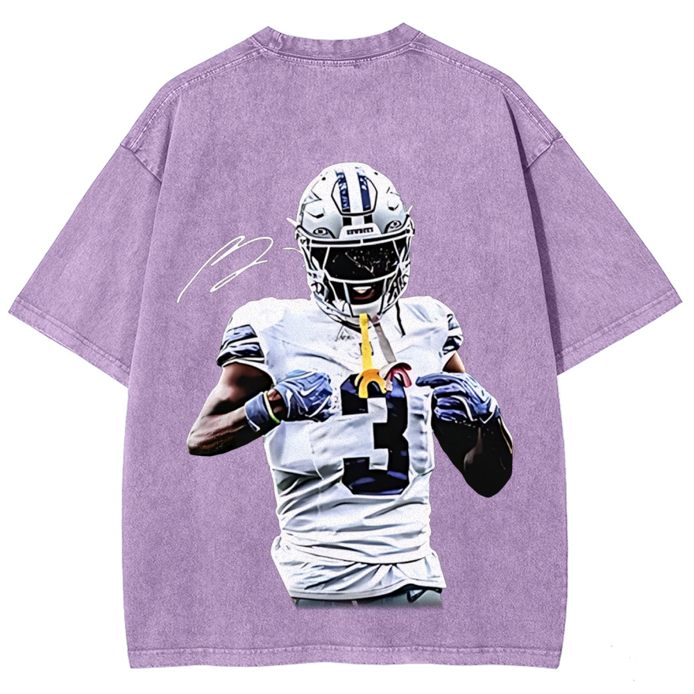 Unisex Fit Washed T-Shirt | George Pickens