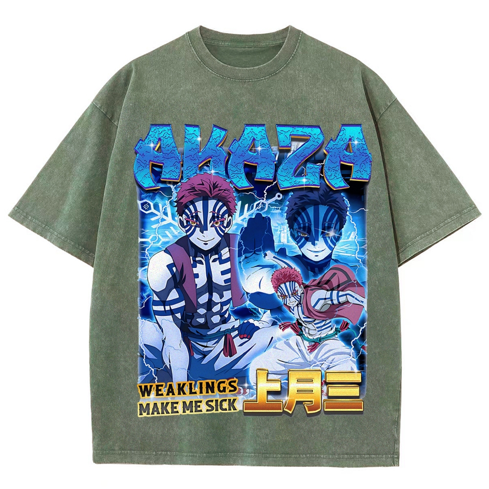 Unisex Fit Washed T-Shirt  | AKAZA