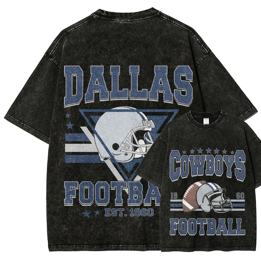 Unisex Fit Washed T-Shirt | COWBOYS