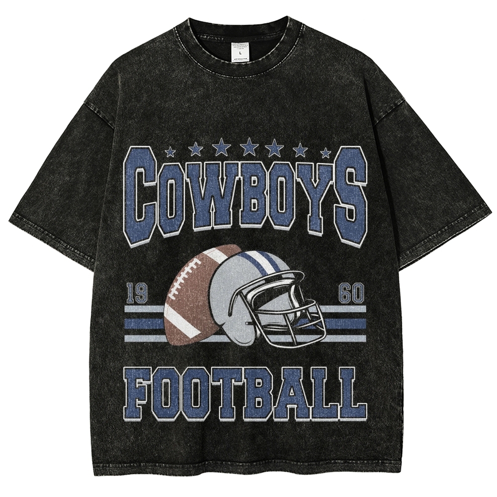 Unisex Fit Washed T-Shirt | COWBOYS
