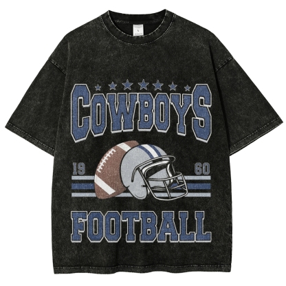 Unisex Fit Washed T-Shirt | COWBOYS