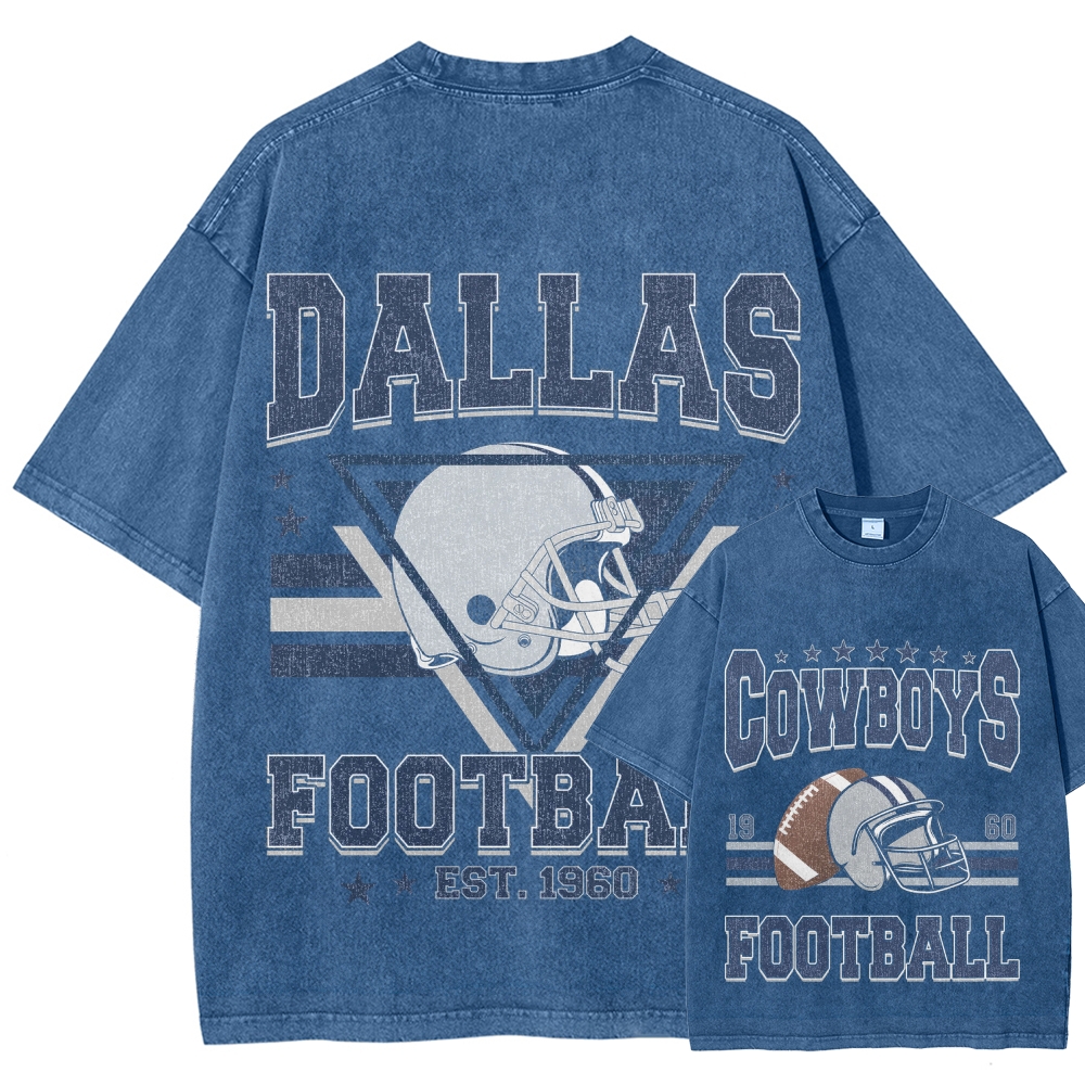 Unisex Fit Washed T-Shirt | COWBOYS
