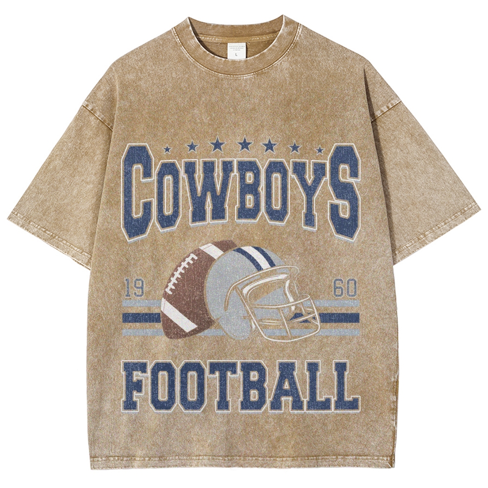 Unisex Fit Washed T-Shirt | COWBOYS