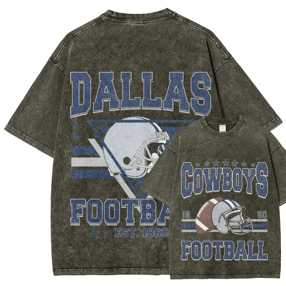 Unisex Fit Washed T-Shirt | COWBOYS
