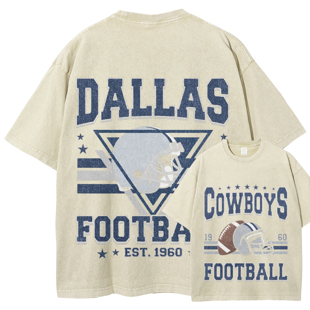 Unisex Fit Washed T-Shirt | COWBOYS