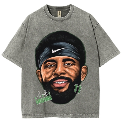 Unisex Fit Washed T-Shirt | KYRIE IRVING