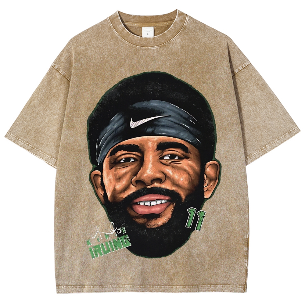 Unisex Fit Washed T-Shirt | KYRIE IRVING