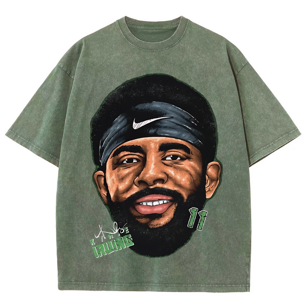 Unisex Fit Washed T-Shirt | KYRIE IRVING