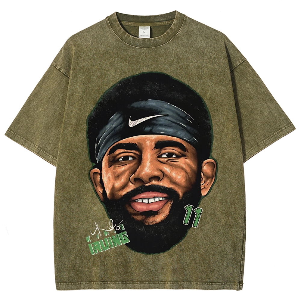 Unisex Fit Washed T-Shirt | KYRIE IRVING
