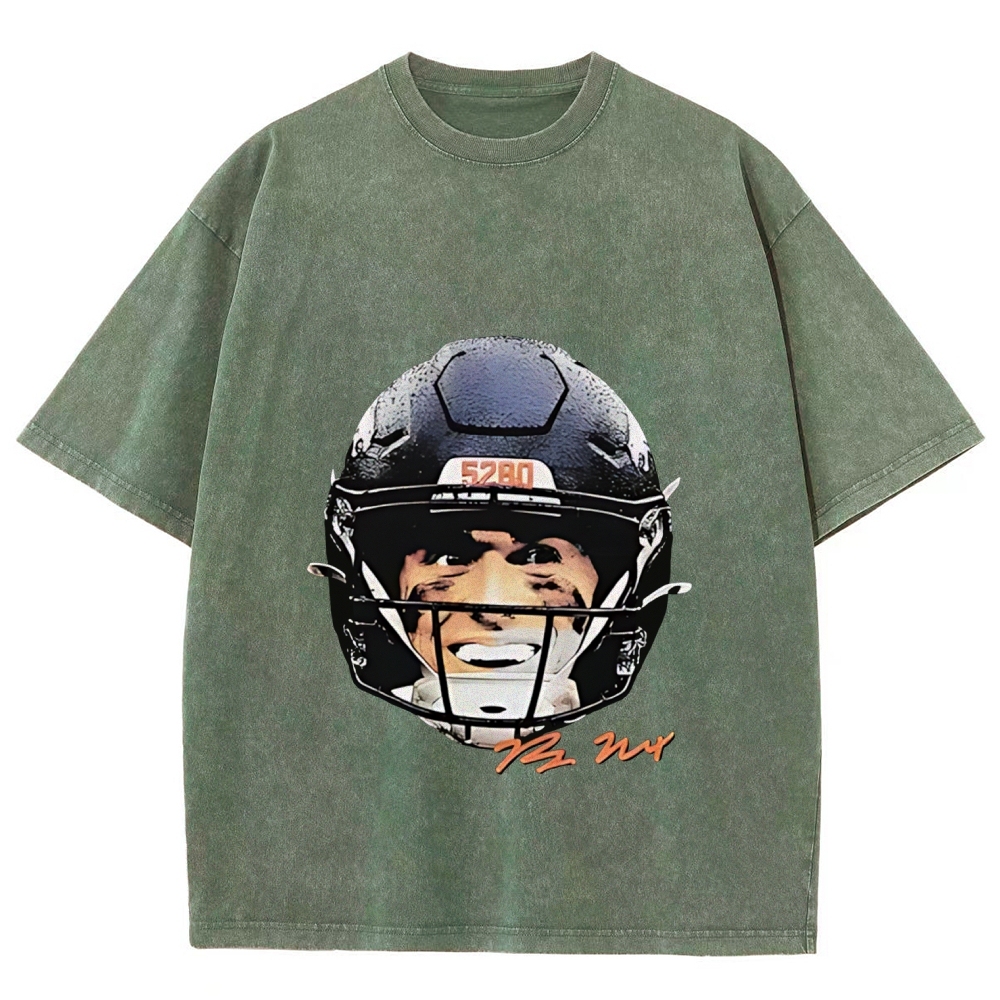 Unisex Fit Washed T-Shirt | Bo Nix