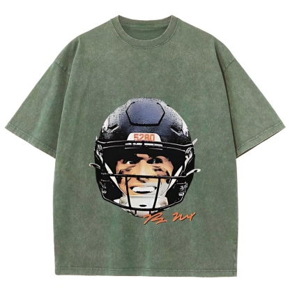 Unisex Fit Washed T-Shirt | Bo Nix