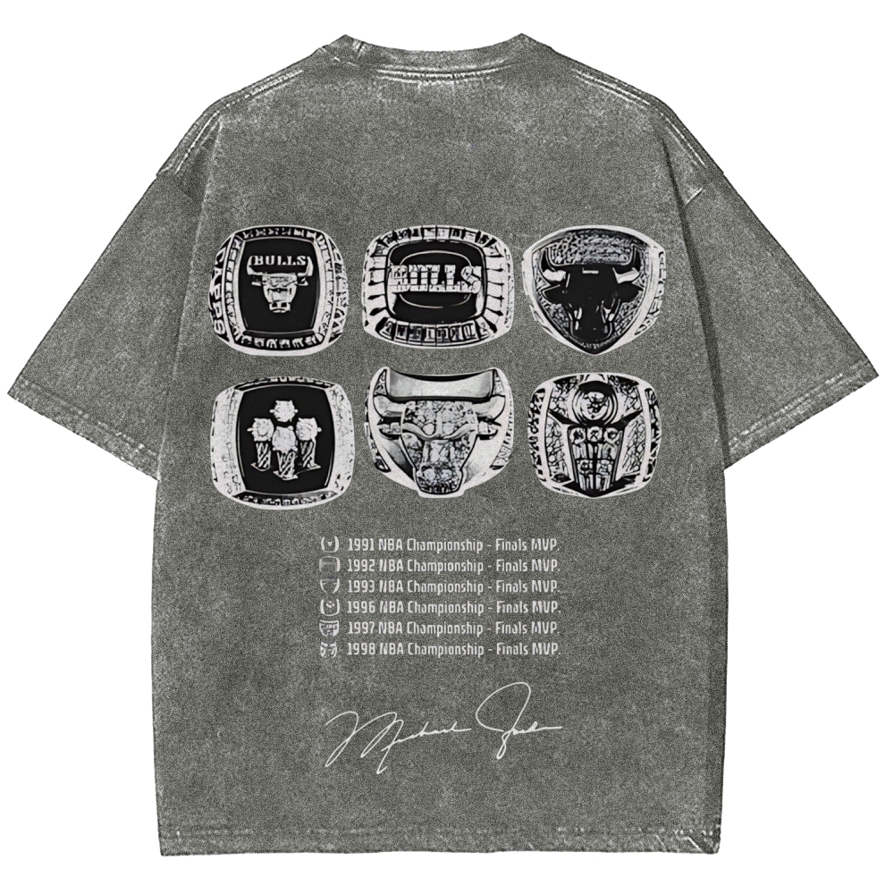 Unisex Fit Washed T-Shirt | MICHAEL JORDAN