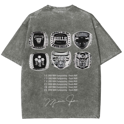 Unisex Fit Washed T-Shirt | MICHAEL JORDAN