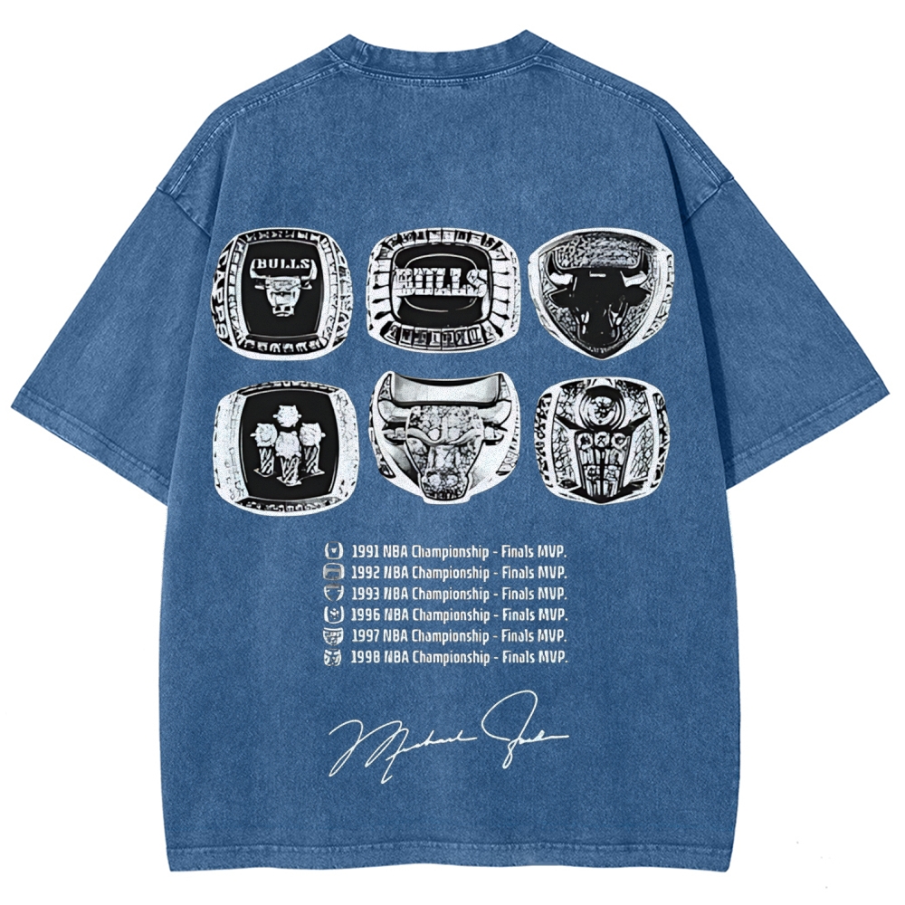 Unisex Fit Washed T-Shirt | MICHAEL JORDAN