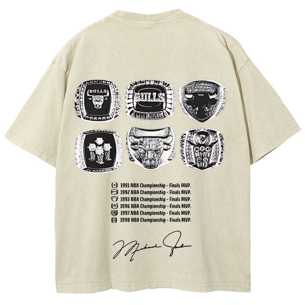 Unisex Fit Washed T-Shirt | MICHAEL JORDAN