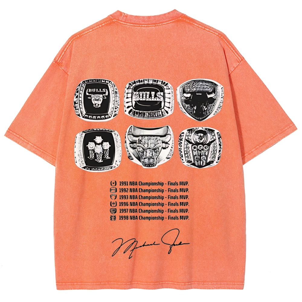 Unisex Fit Washed T-Shirt | MICHAEL JORDAN