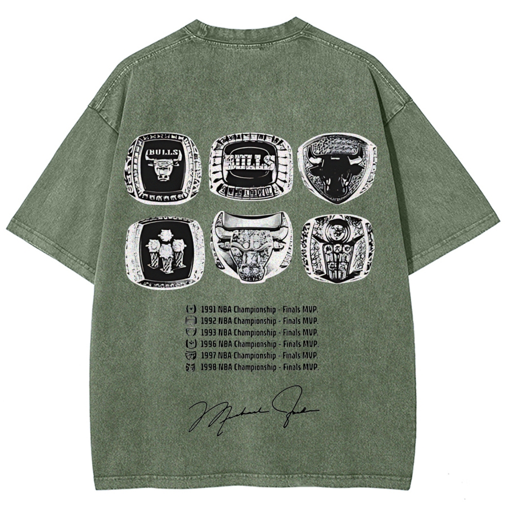 Unisex Fit Washed T-Shirt | MICHAEL JORDAN