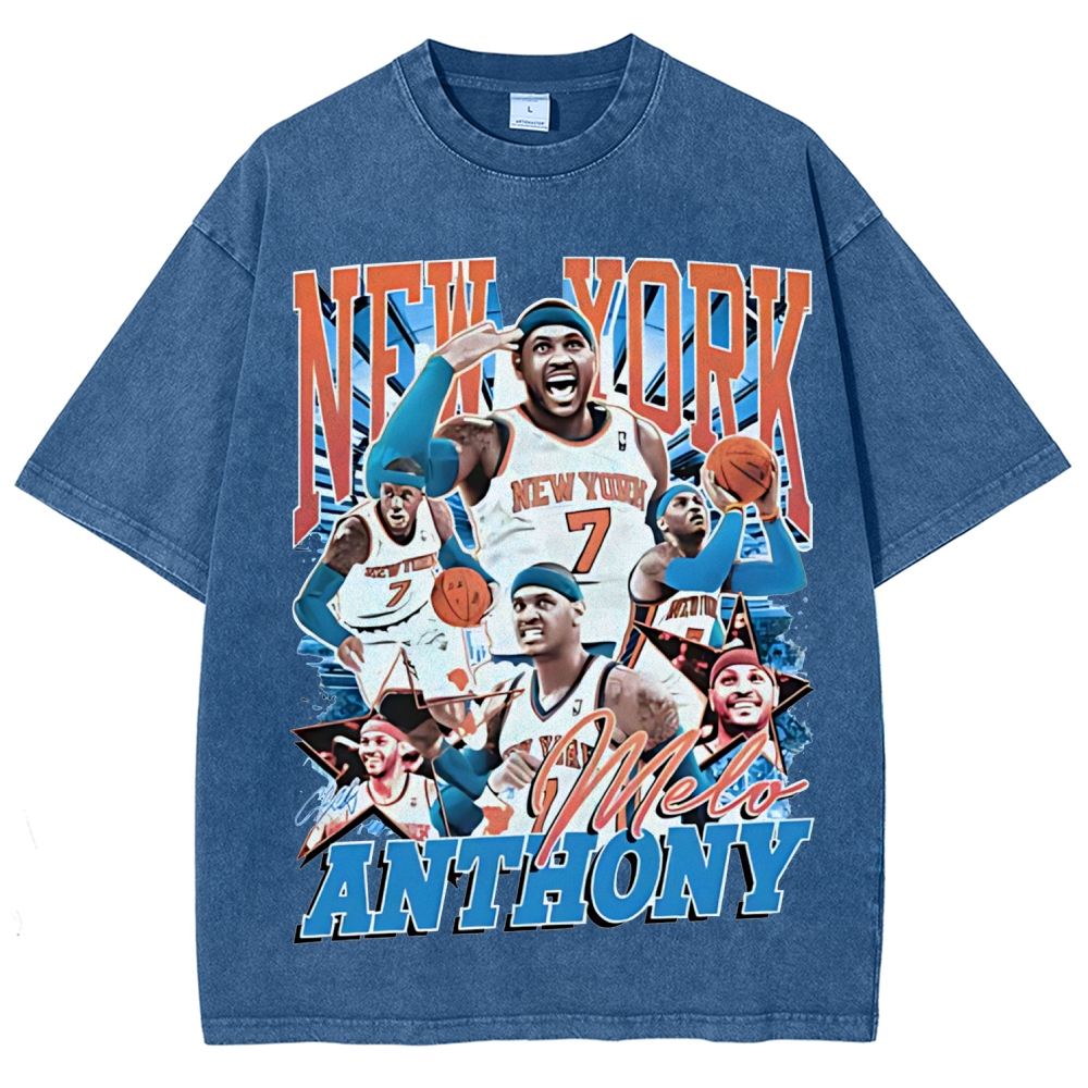 Unisex Fit Washed T-Shirt | CAMELO ANTHONY