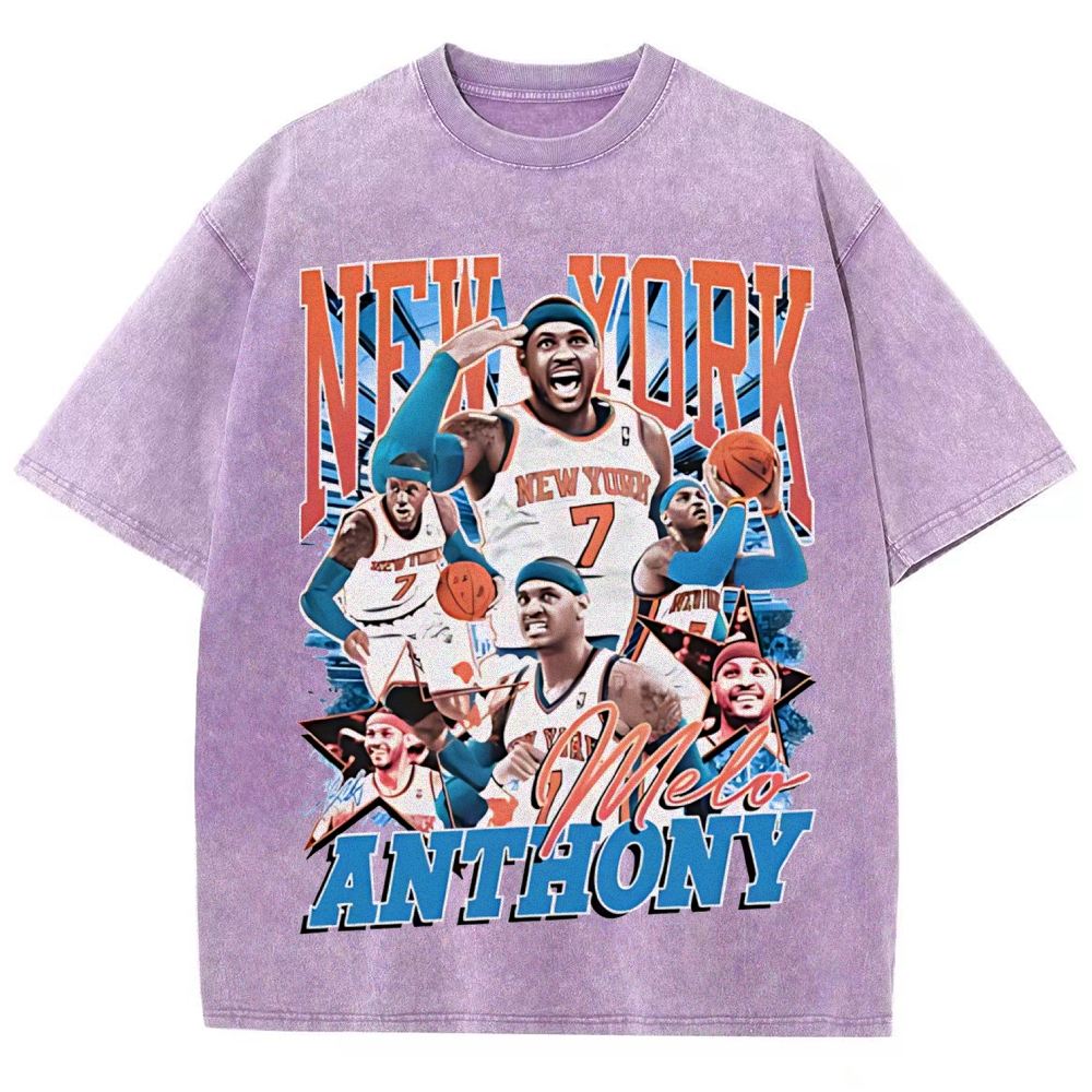 Unisex Fit Washed T-Shirt | CAMELO ANTHONY