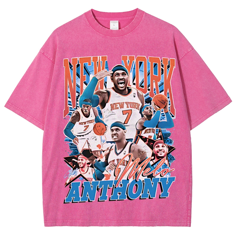 Unisex Fit Washed T-Shirt | CAMELO ANTHONY