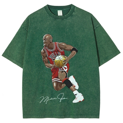Unisex Fit Washed T-Shirt | JORDAN 