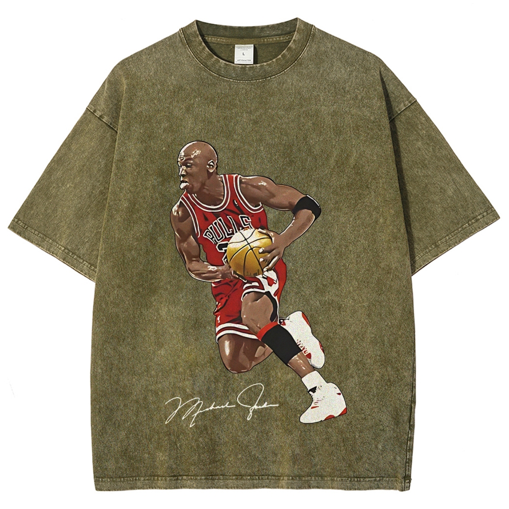Unisex Fit Washed T-Shirt | JORDAN 