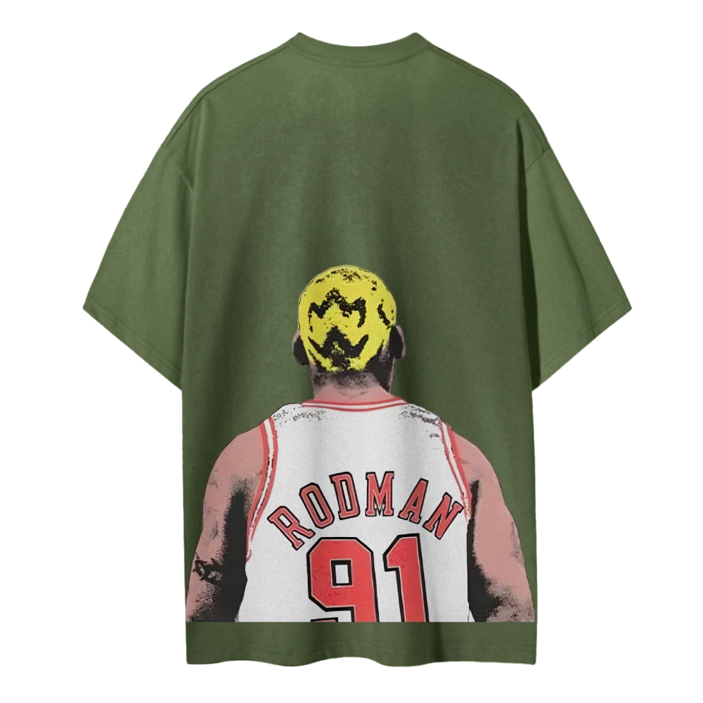 DENNIS RODMAN TEE COTTON T-Shirt 