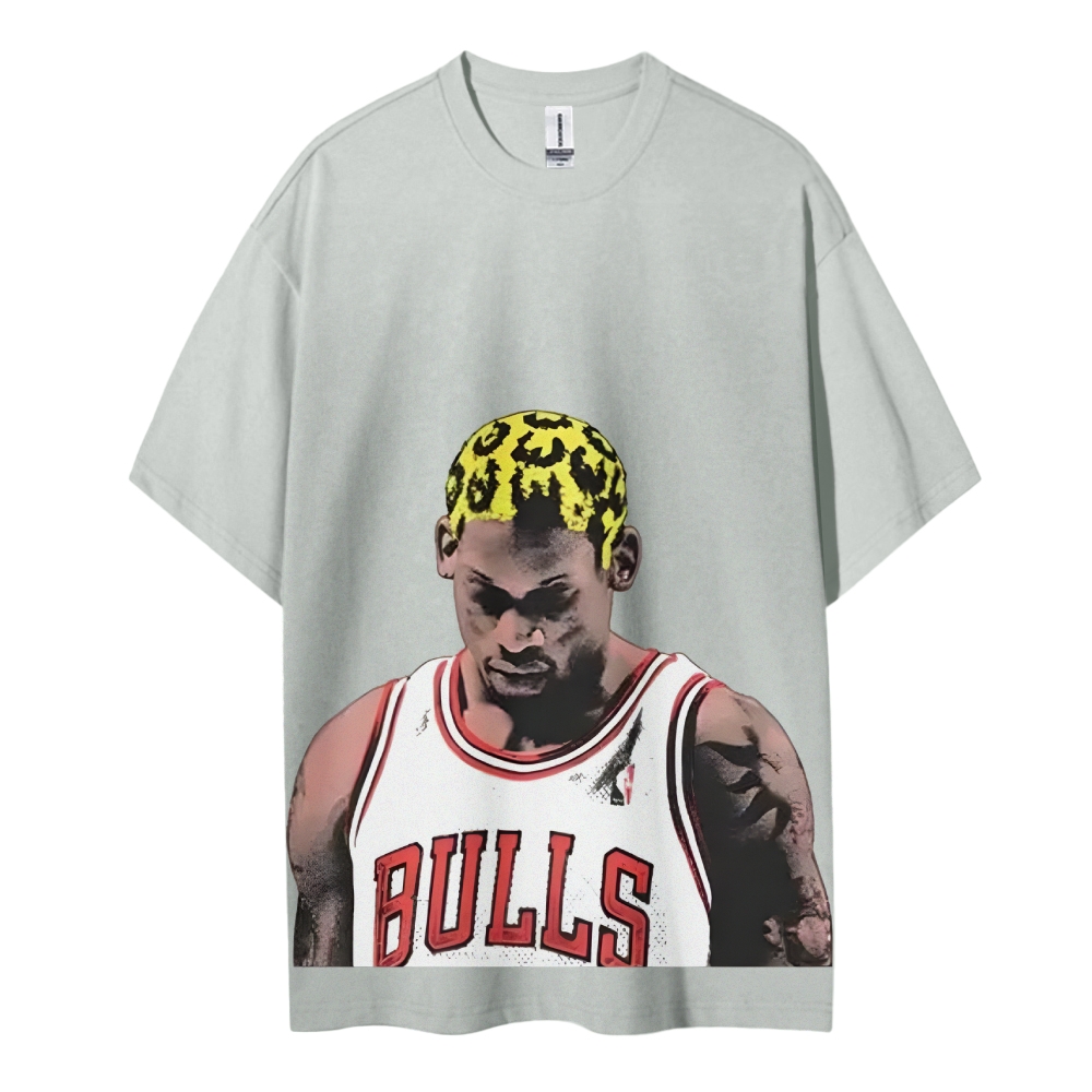 DENNIS RODMAN TEE COTTON T-Shirt 