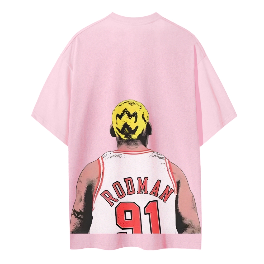DENNIS RODMAN TEE COTTON T-Shirt 