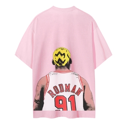 DENNIS RODMAN TEE COTTON T-Shirt 