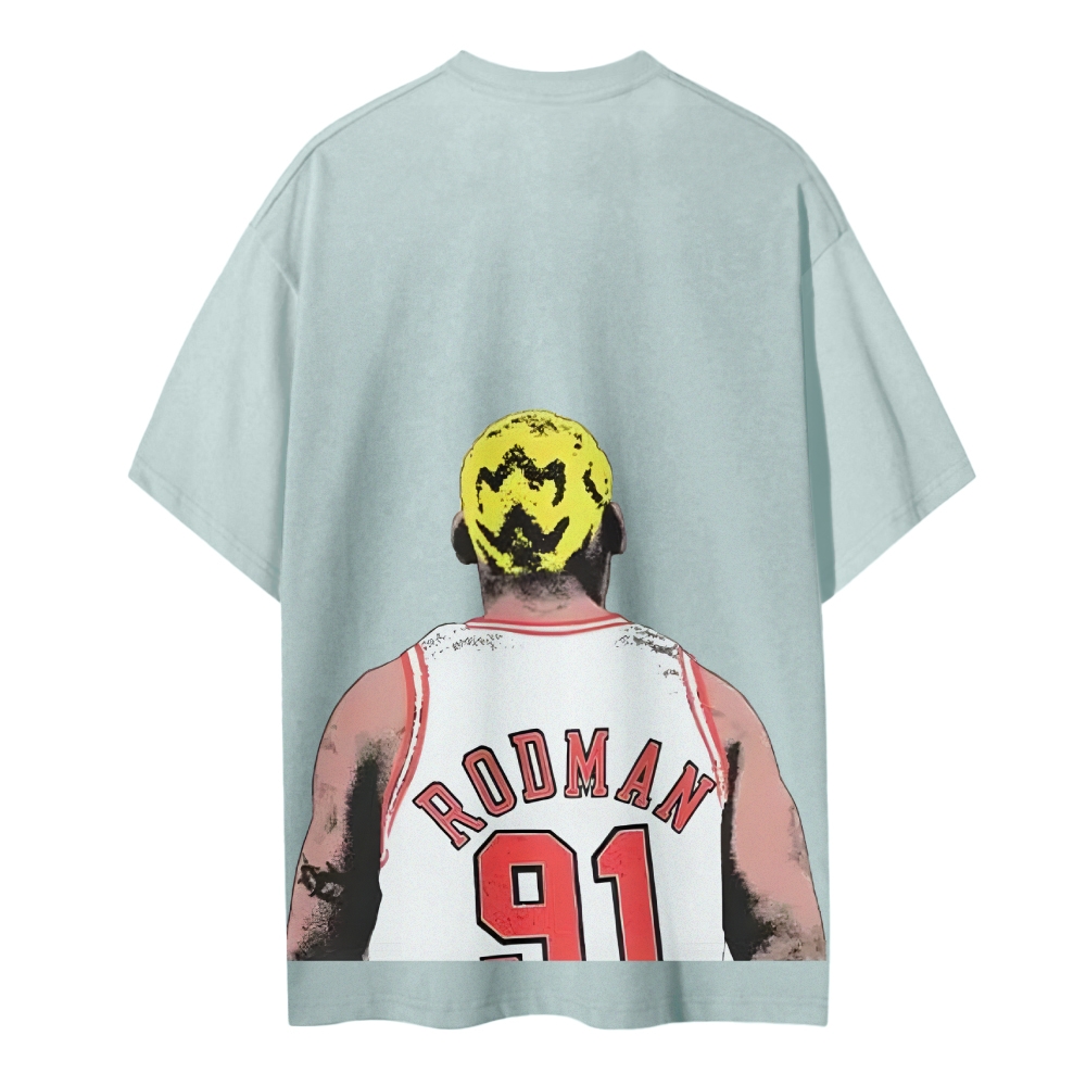 DENNIS RODMAN TEE COTTON T-Shirt 
