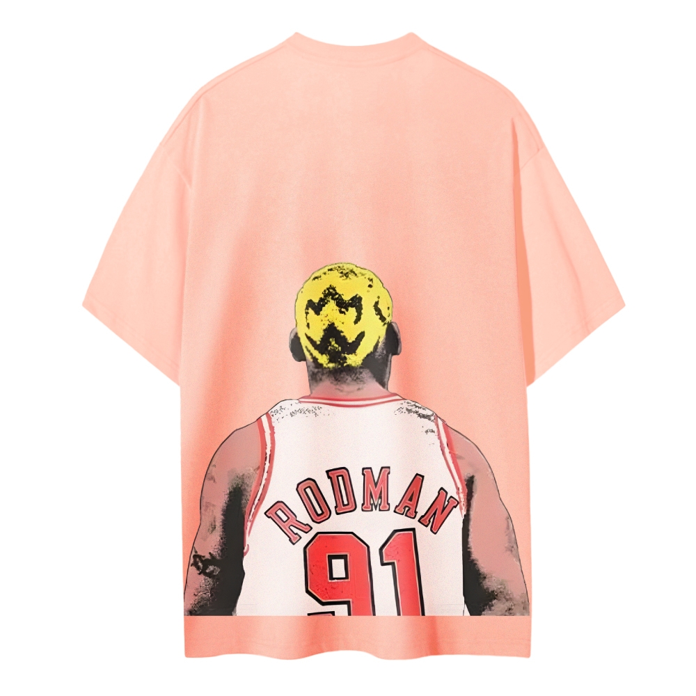 DENNIS RODMAN TEE COTTON T-Shirt 