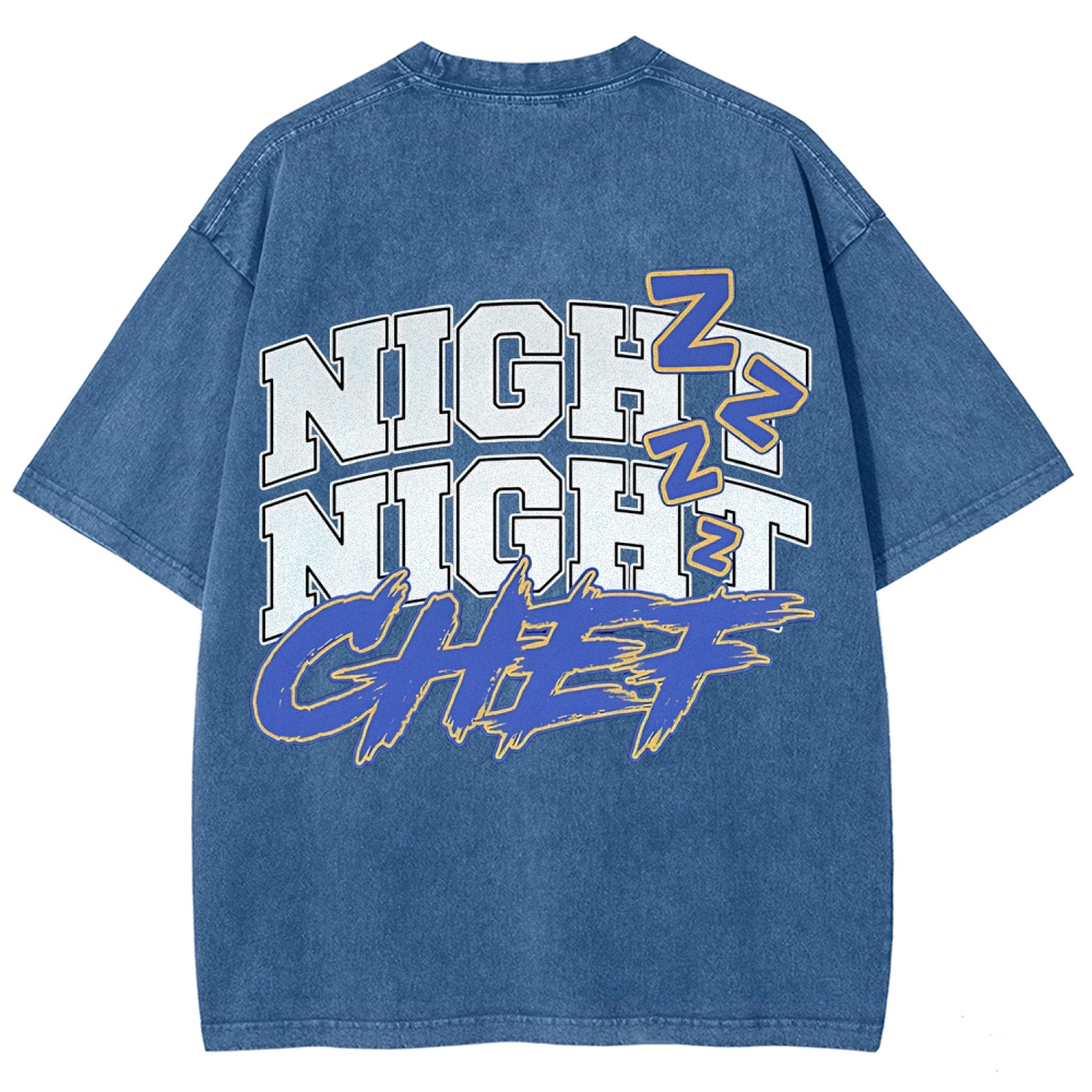 Unisex Fit Washed T-Shirt | STEPHEN CURRY NIGHT TEE 