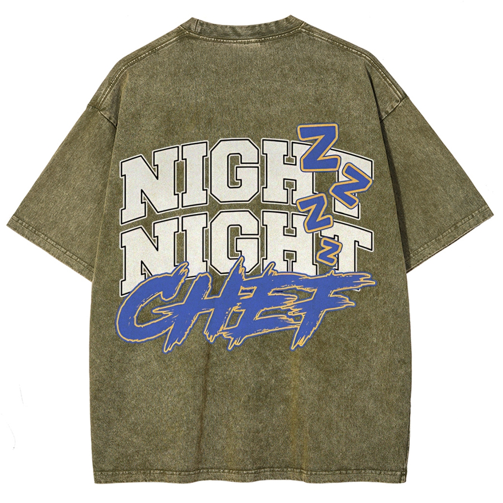 Unisex Fit Washed T-Shirt | STEPHEN CURRY NIGHT TEE 