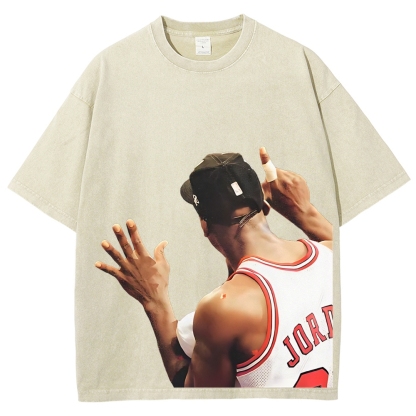 Unisex Fit Washed T-Shirt | JORDAN 