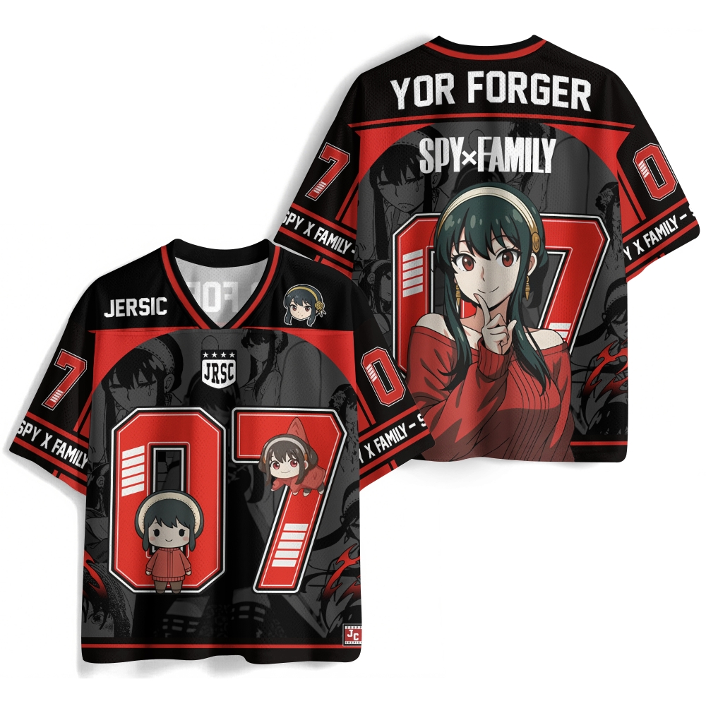 SPY x Family Anime Football Jersey