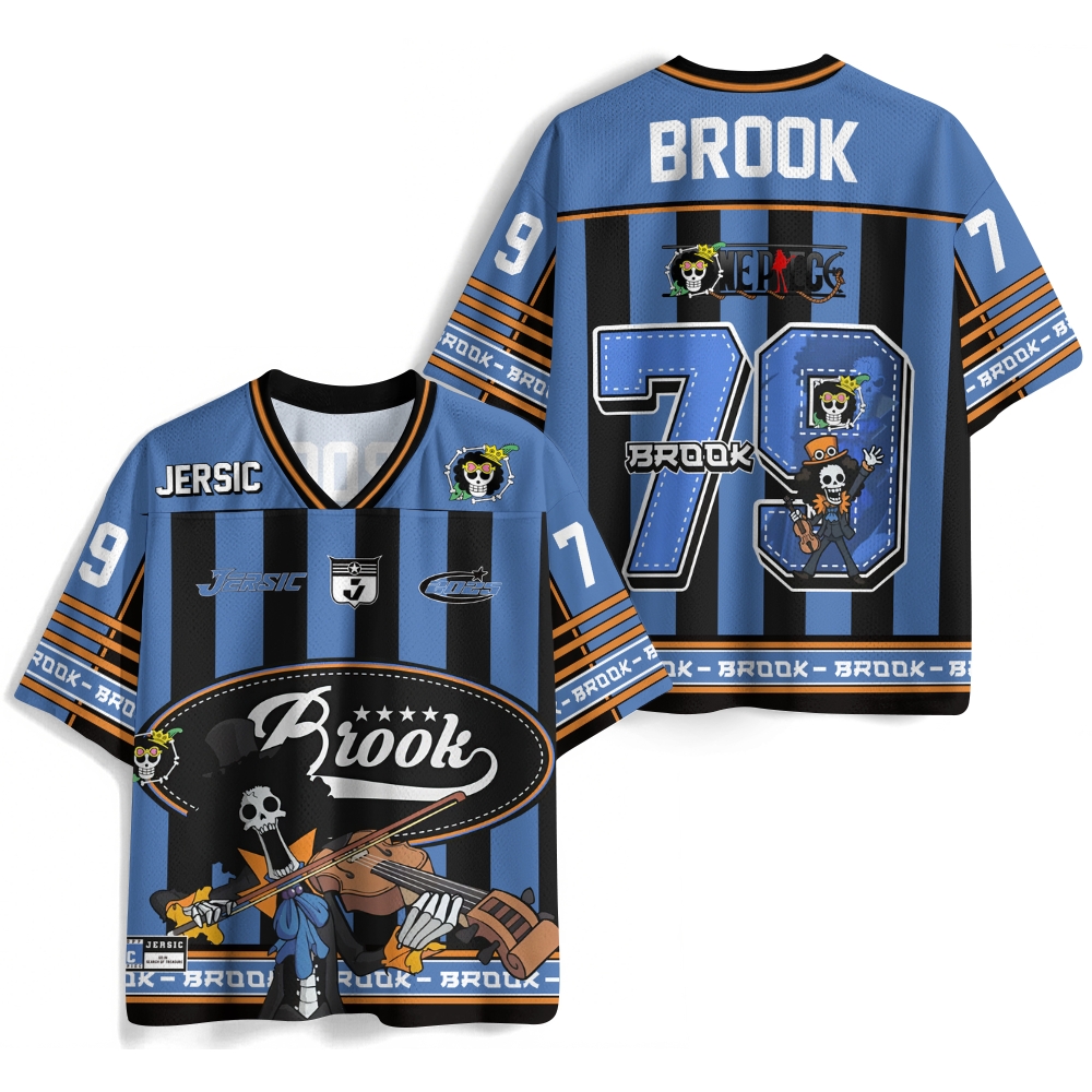 One Piece Anime Football Jersey Shirts 