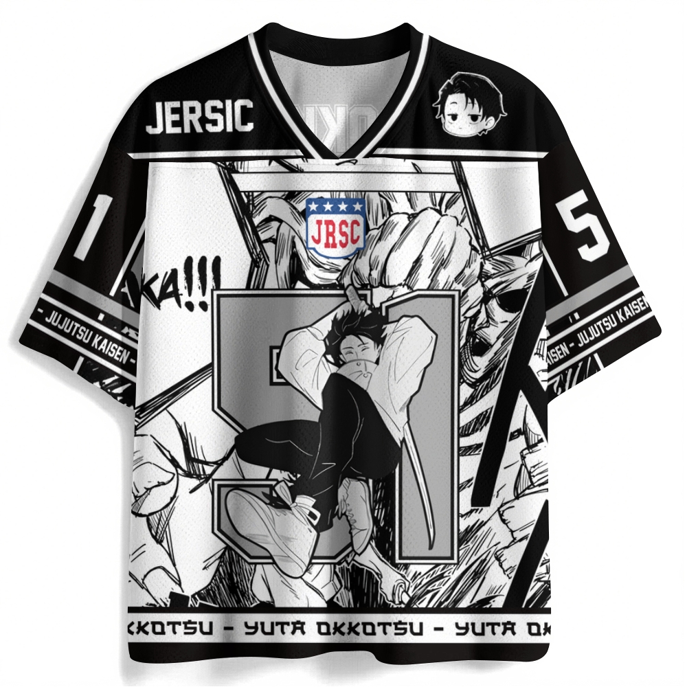  Jujutsu Kaisen Anime Football Jersey Shirt