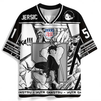  Jujutsu Kaisen Anime Football Jersey Shirt
